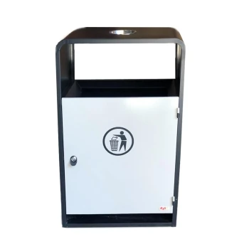 AKC outdoor Stainless Steel Trash Bin with Ash Tray