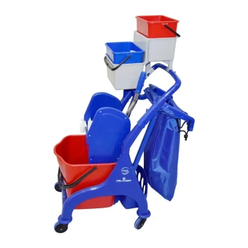 Vega Mop Trolley With Wringer 25 Liters