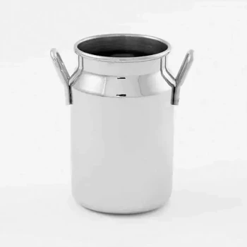 American Metalcraft, Milk Can, Stainless Steel, 148 ml, 5.1 cm Diameter, 7.6 cm Height