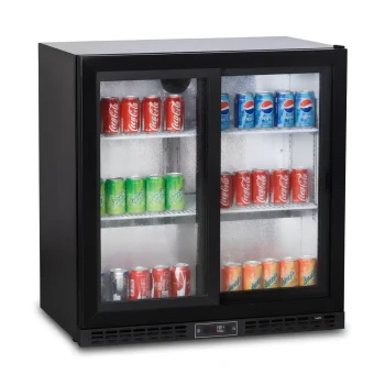 Backbar, Bottle Cooler, 3 Doors, Sliding Doors, 320L
