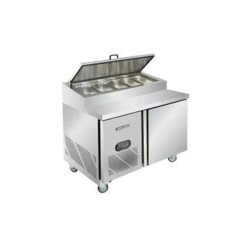 Berjaya, Pizza Counter, 1 Door, 216 L, 0.42 kW, Electric, 230V, R404A, +1 to +6 °C, 6 Pans