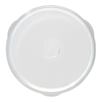 Tossware 2 1/2" Large Lid with Straw Slot for POP Glasses - 252/Case