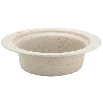 Bon Chef 5203 HotStone 3.75 Qt. Desert Color Full Size Oval Plain Design Food Pan