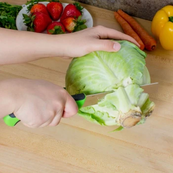 Mercer Culinary M23840 Millennia Colors® 6" Produce Knife with Green Handle