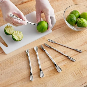 Town 48675 Stainless Steel 6 Piece Garnishing Kit
