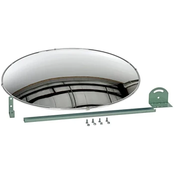 Vestil 30" Indoor Round Industrial Acrylic Convex Mirror CNVX-30