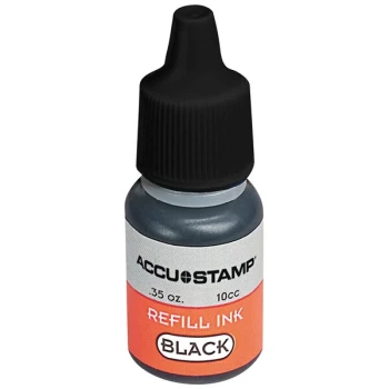 Cosco AccuStamp 090684 0.35 oz. Black Ink Stamp Gel Refill