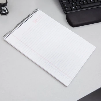 TOPS 63753 Docket Gold 8 1/2" x 11 3/4" Project Ruled Wirebound Planner Pad   - 24/Case