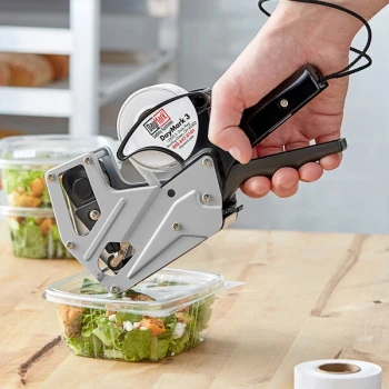 DayMark Speedy Mark® 3 DM3 Metal 1-Line Date Coder / Labeler with Band Layout A