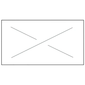 Garvey 2212-04500 2212 Series 7/8" x 1/2" White 1225-Count One-Line Cross-Cut Pricemarker Label Roll - 9/Pack