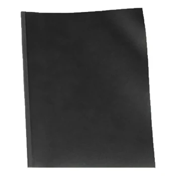 Swingline GBC 9742230 VeloBind 11" x 8 1/2" Black Presentation Cover - 50/Pack