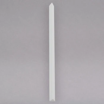 C-Line 34447 Slide N Grip 11" x 1/4" White Binding Bar - 100/Box