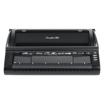 Swingline GBC 7708185 ProClick P110 Black 110-Sheet Manual Binding Machine