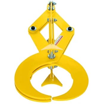 Vestil 27" x 8 3/8" x 18 3/4" Heavy-Duty Pipe Grab for Steel Pipes PG-S-045 - 450 lb. Capacity