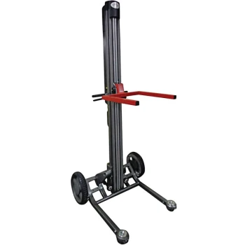 Magliner LiftPlus 350 lb. 72" Industrial-Use Folding Lift with 25" Chassis and 21" x 18" Straight Forks LPS7225NG1