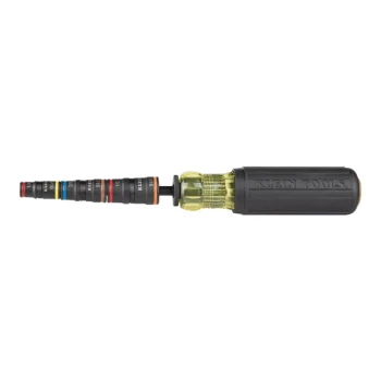 Klein Tools 7" 7-in-1 Impact Flip Socket Set with Handle 32910