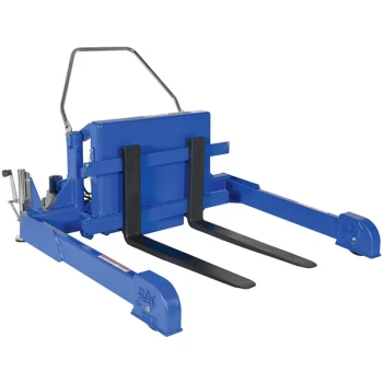Vestil TMS-40-DC Tilt Master 4,000 lb. Battery-Powered Pallet Tilter with Hand Control and Onboard Charger