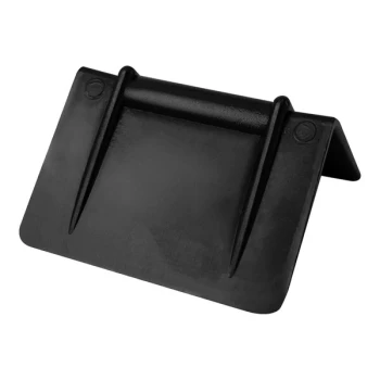 Encore Packaging 2 1/2" x 1 3/4" Black Poly Edge Protector for 1 1/2" Strapping EP-5640-HD - 1,000/Case