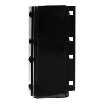 Durable 10 1/4" x 6 5/8" x 20" Steel-Faced Dock Bumper with Flat Side B620-11-SFP1