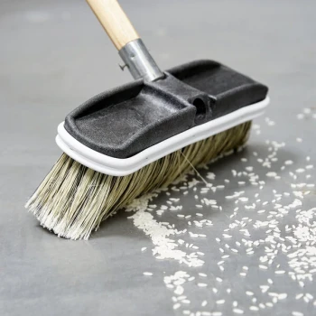 Carlisle 3646600 Flo-Pac 10" Flo Thru Vehicle and Wall Cleaning Brush