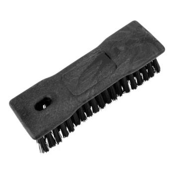 Carlisle Sparta 42024EC03 8" Black Handheld Comfort Grip Scrub Brush