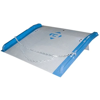 Bluff Manufacturing 13SC6048 SC Series 60" x 48" Steel Dock Board with Welded Steel Curbs - 13,000 lb. Capacity