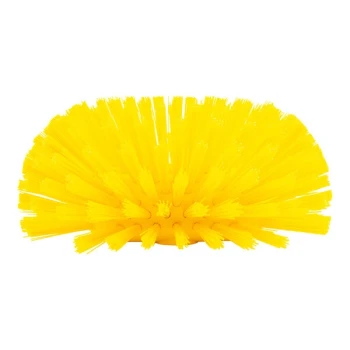 Carlisle Sparta 40041EC04 7 1/2" Yellow Tank & Kettle Brush with Polyester Bristles