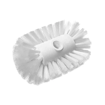 Carlisle Spectrum Sparta 4004000 7 1/2" White Tank & Kettle Brush with Nylon Bristles