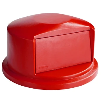 Rubbermaid® FG263788RED BRUTE Red Round Dome Top for FG263200 Containers 32 Gallon