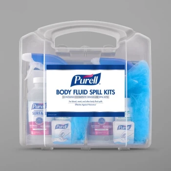 PURELL® 3841-01-CLMS Body Fluid Spill Kits with Clamshell Case - 2/Pack