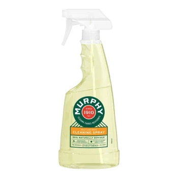 Murphy Oil Soap Clean & Shine CPC01031 22 oz. Orange Scent Multi-Purpose Wood Cleaning Spray - 9/Case