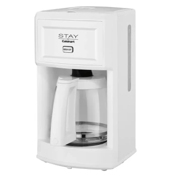 STAY by Cuisinart WCM280W White 12 Cup Coffee Maker - 120V