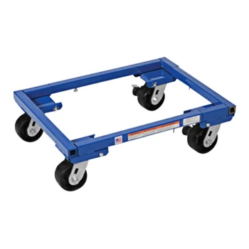Vestil Adjustable Tote Dolly with 4" Casters and 2,000 lb. Capacity ATD-1622-4