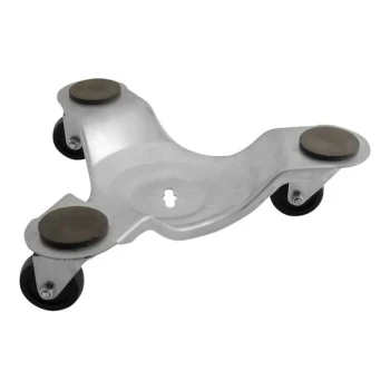 Vestil 12" x 10 3/4" x 2 3/4" Steel Furniture Leg Dolly LEG-D-12 - 300 lb. Capacity