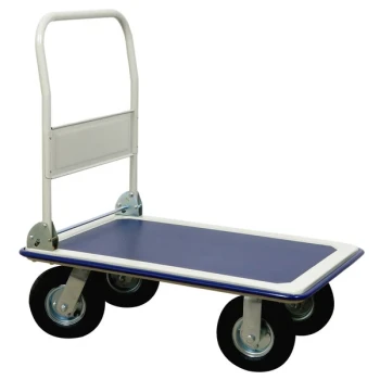 Wesco Industrial Products 278762 23" x 35" x 38 1/2" 400 lb. Steel Folding Platform Truck