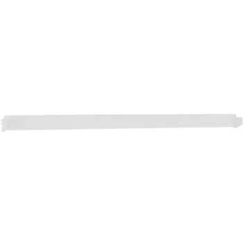 BenchPro 48" White Single Bin Box Rail B48