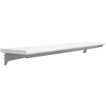 BenchPro 15" x 72" Gray Adjustable Height Formica Laminate Top Shelf TS1572