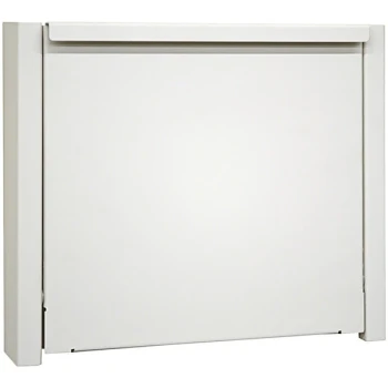 Omnimed 14" x 2 1/2" x 12" Off-White Mini Wall Desk 291508