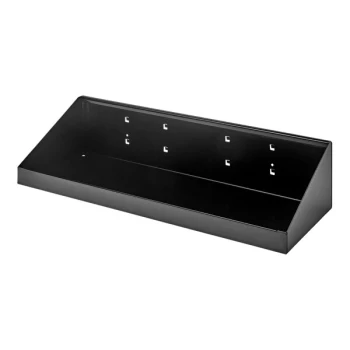 Triton Products LocHook 18" x 6 1/2" Black Steel Shelf