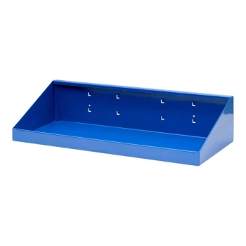Triton Products LocHook 18" x 6 1/2" Blue Steel Shelf