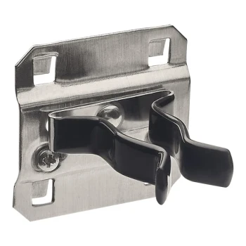 Triton Products LocHook 3/4" - 1 1/4" Vinyl-Dipped Stainless Steel Extended Spring Clip