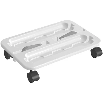 Deflecto 16" x 11" x 1 1/2" Stack N' Go Caddy Wheel Base