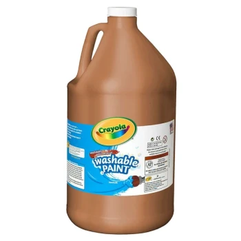 Crayola 542128007 1 Gallon Brown Washable Paint
