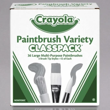 Crayola 050036 Classpack 36 Paintbrush Variety