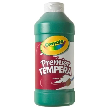 Crayola 541216044 Premier 16 fl. oz. Green Tempera Paint