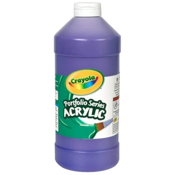 Crayola 204016186 Portfolio Series 16 oz. Violet Acrylic Paint