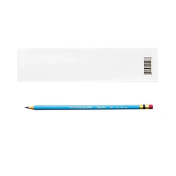 Prismacolor 20028 Col-Erase Non-Photo 12 Blue Woodcase Barrel 0.7mm Soft Lead Non-Photo Blue Colored Pencil with Eraser