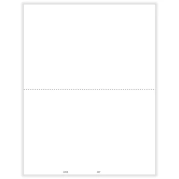 ComplyRight 2-Up Blank Copy of W-2 Tax Forms without Instructions 520750 - 50/Pack