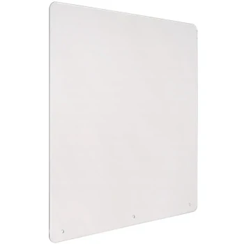 Eagle Group YJ-4256-00 29 1/4" x 30" Bolted-On Plexiglass Breath Shield - 2/Pack