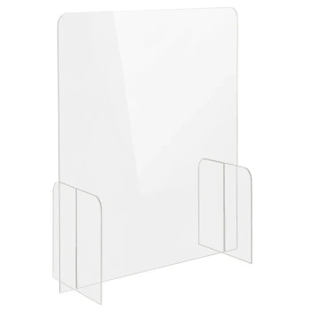 Bon Chef 90177-10 32" x 23 3/4" Clear Tabletop Health Safety Shield